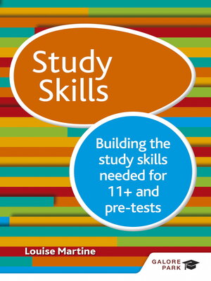 cover image of Study Skills 11+